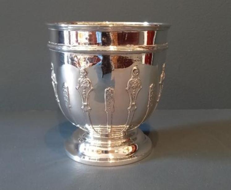 Superb Edwardian Period Silver Jardiniere - Image 1