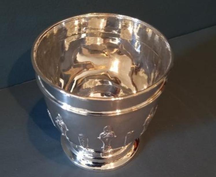 Superb Edwardian Period Silver Jardiniere - Image 2