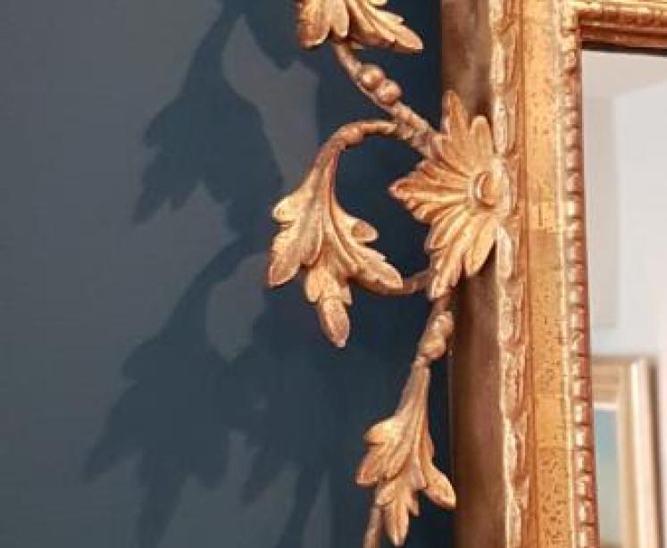 Superb Victorian Timber Gilt Mirror - Image 5