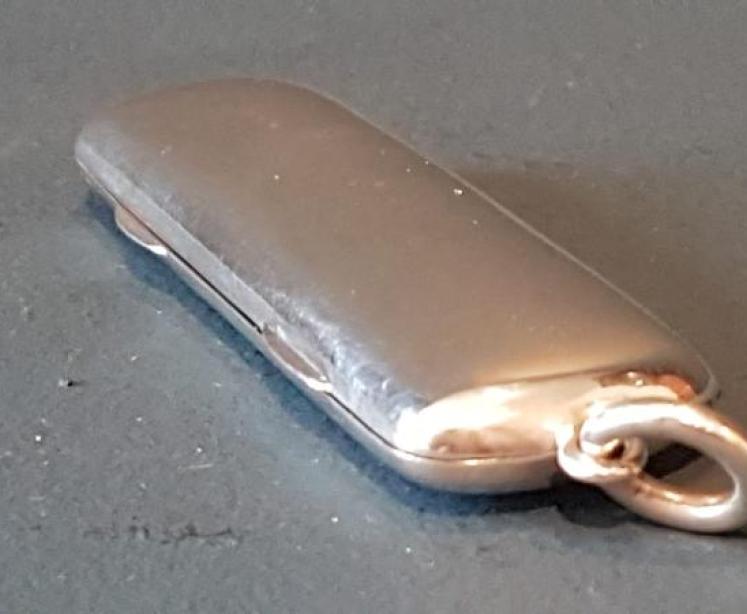 Edwardian Silver Two Section Pin Case - Image 4