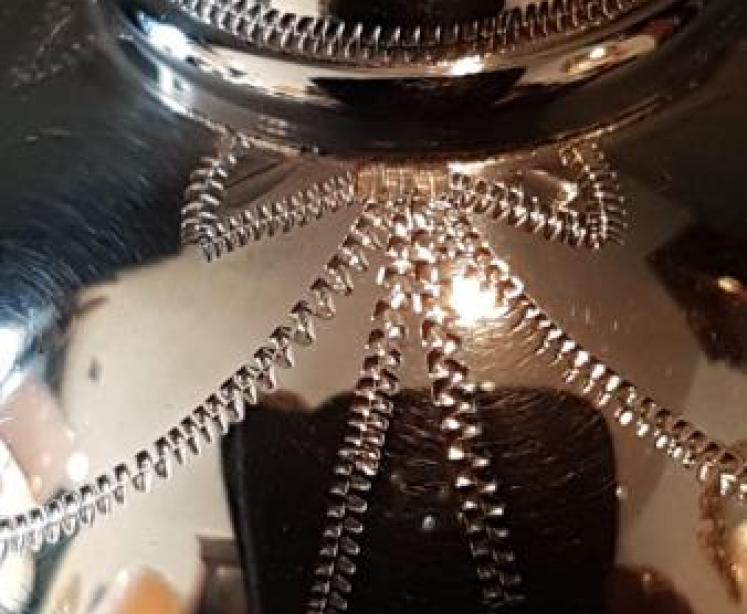 Edwardian Silver and Mother of Pearl Table Bell - Image 5