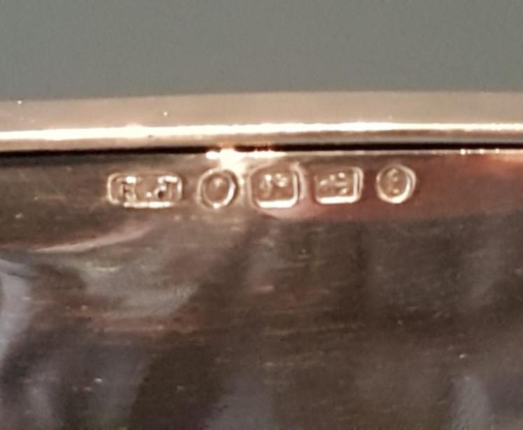 Victorian Silver Snap Top Card Case - Image 4