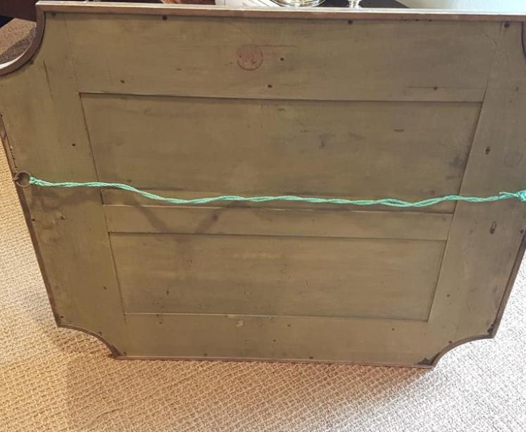 Victorian Timber Gilt Segmented Mirror - Image 5