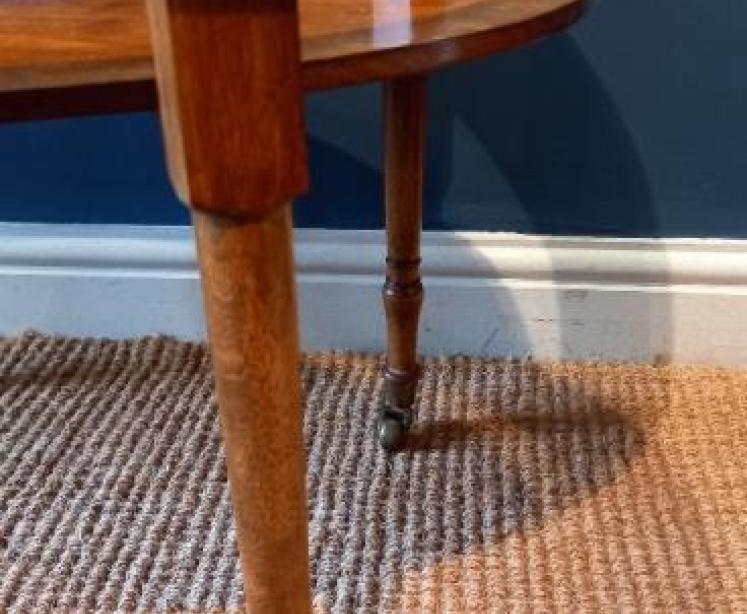 Edwardian Period Oval Inlaid Occasional Table - Image 4