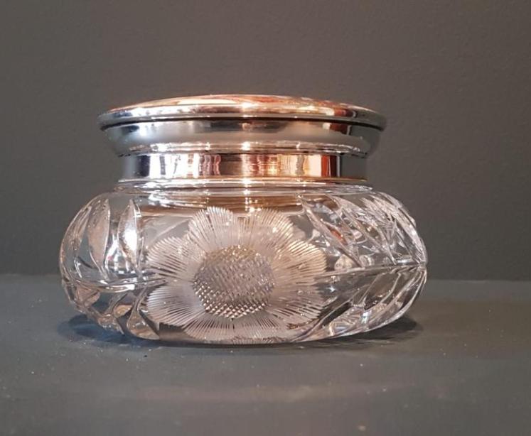 Fine Quality Enamel Top Table Jar - Image 5