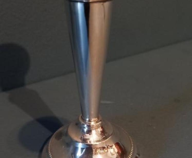 Fine Pair of George V Period Silver Candlesticks - Image 3