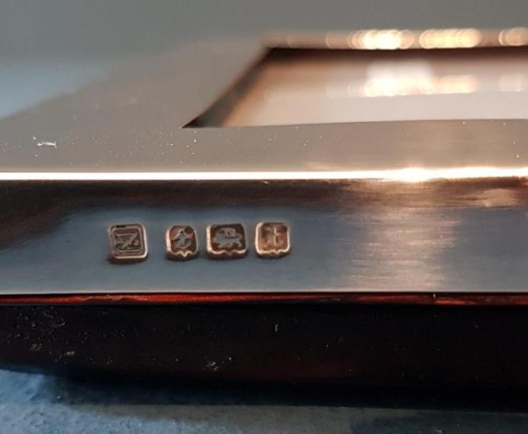 George V Period Silver Photo Frame - Image 6