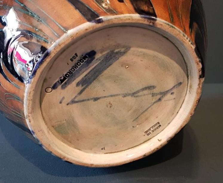 Large Moorcroft Big Poppy Vase - Image 4