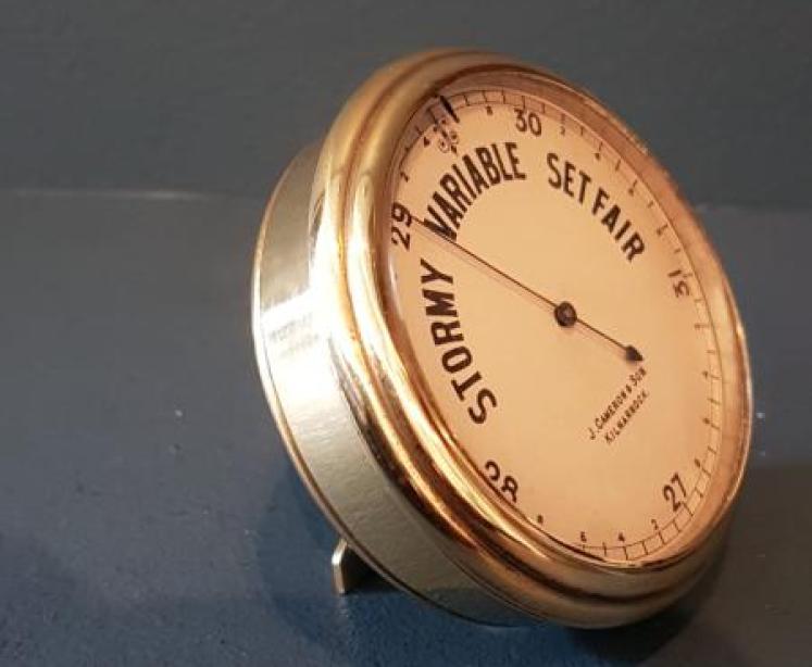 Victorian Portable Desktop Barometer - Image 5