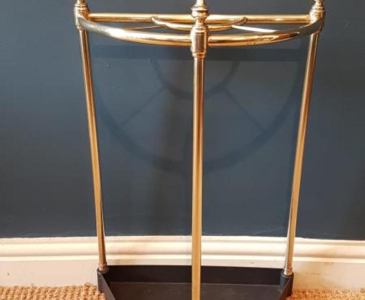 Victorian Brass Stick Stand - Image 2