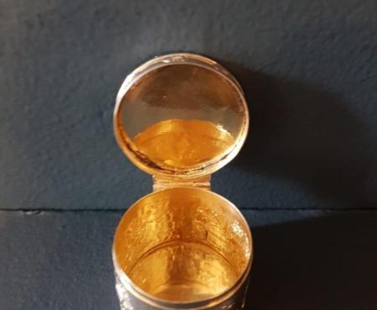 Fine Quality Silver Gilt and Agate Table Box - Image 3