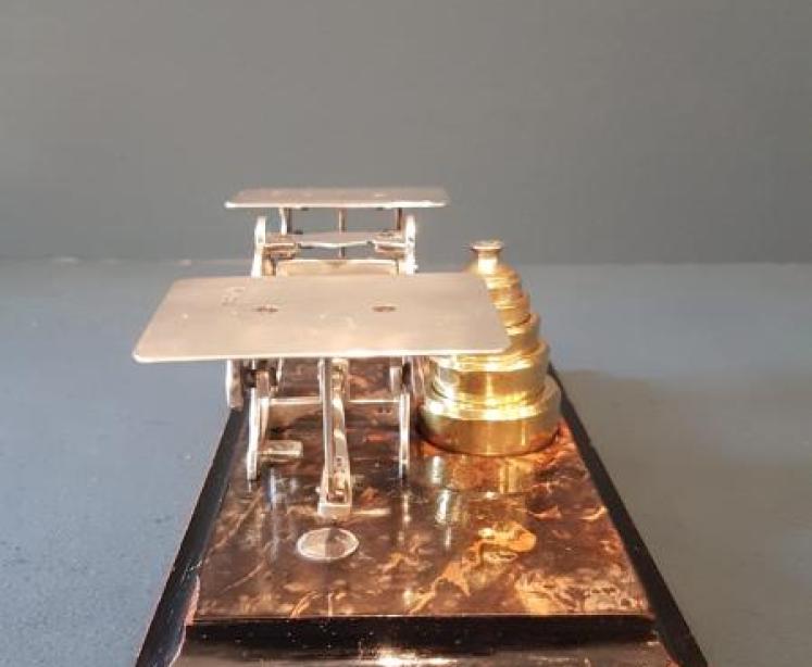 Rare Solid Silver Letter Scales by Betjamanns - Image 3