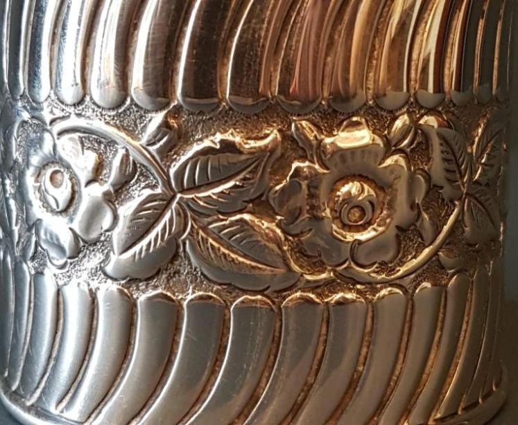 Edwardian Silver Tea Caddy - Image 2