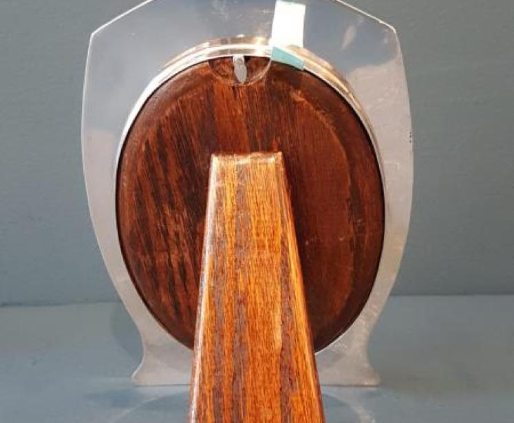 Art Nouveau Silver And Enamel Photo Frame  - Image 3