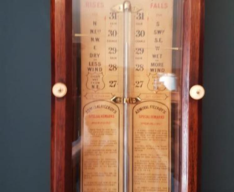 Victorian Admiral Fitzroy Barometer  - Image 3