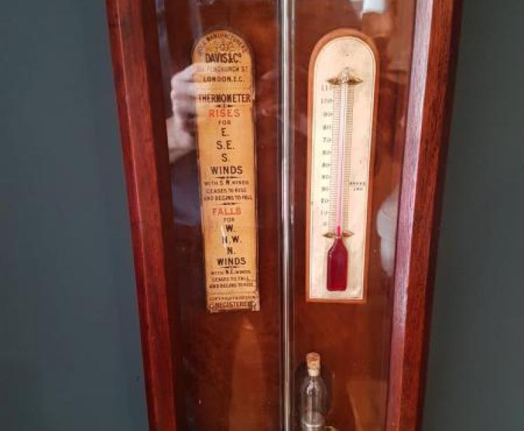 Victorian Admiral Fitzroy Barometer  - Image 4