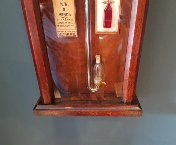 Victorian Admiral Fitzroy Barometer  - Image 5