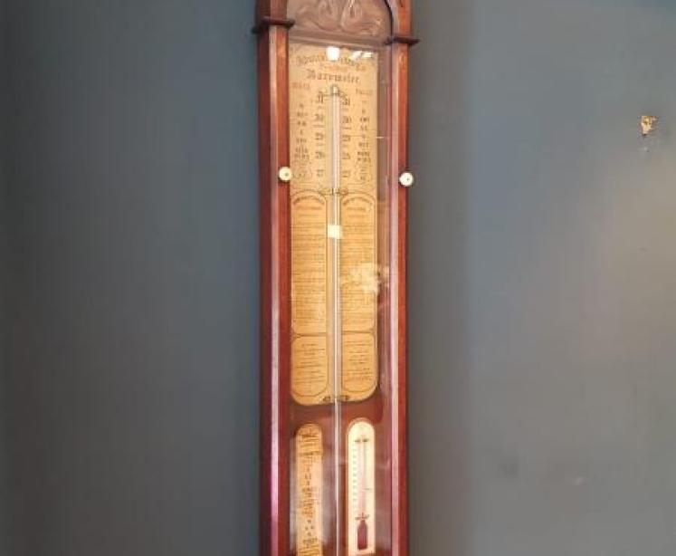 Victorian Admiral Fitzroy Barometer  - Image 6