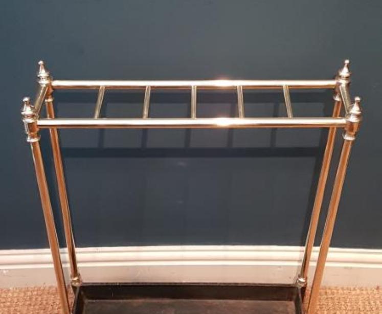 Victorian Brass and Cast Iron Stick Stand  - Image 1