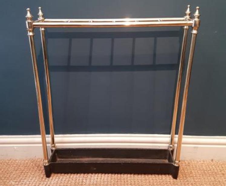 Victorian Brass and Cast Iron Stick Stand  - Image 2