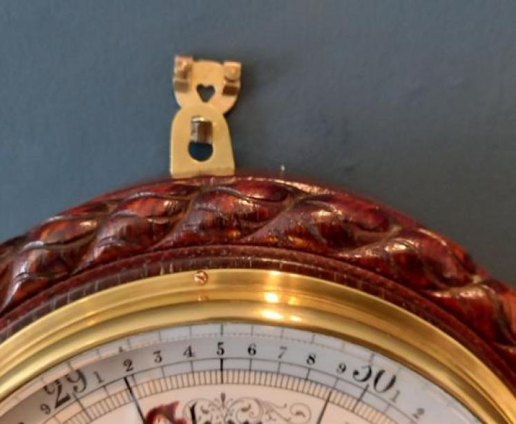 Mid Victorian Steward of London Ship's Barometer - Image 4