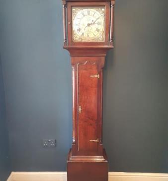 George III Oak Bullock of Ellesmere Longcase Clock
