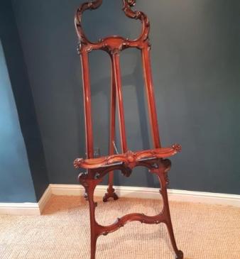 Fine Quality Early Victorian Mahogany Painting Easel