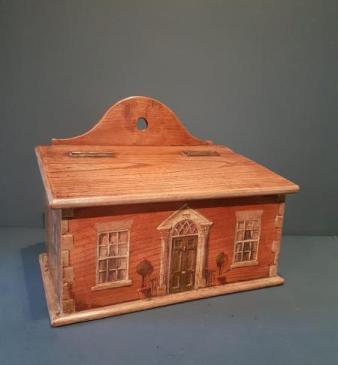 George III Oak Country House Candle Box