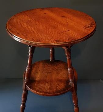 Early Victorian Elm Cricket Table