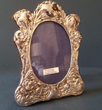 Edwardian Silver Photo Frame Birmingham