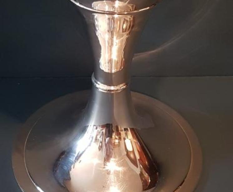 1920's Silver Plated Floor Standing Wine Cooler - Image 7