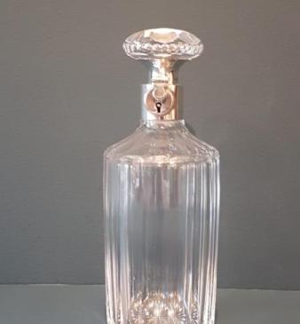 Rare Hukin and Heath Locking Decanter