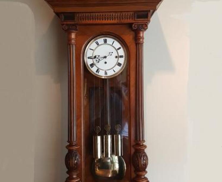 Victorian Triple Weight Grand Sonnerie Vienna Clock - Image 1