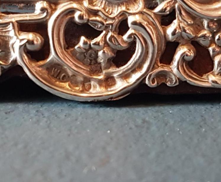 Victorian Silver Photo Frame by William Comyns - Image 5