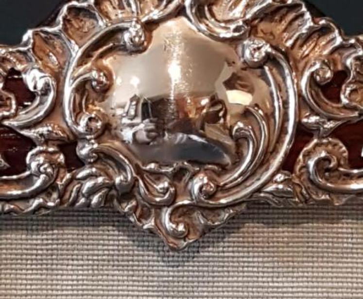 Fine Quality Victorian Silver Double Photo Frame - Image 4
