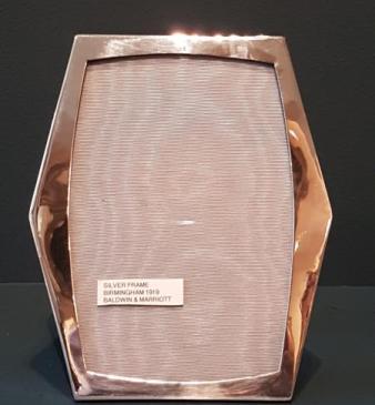 George V Period Silver Photo Frame