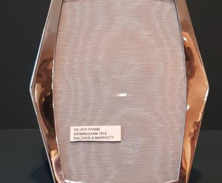 George V Period Silver Photo Frame - Image 6