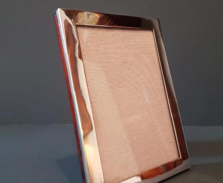 George V Silver Photo Frame - Image 5