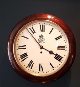 Original GPO Fusee Dial Clock by Elliott