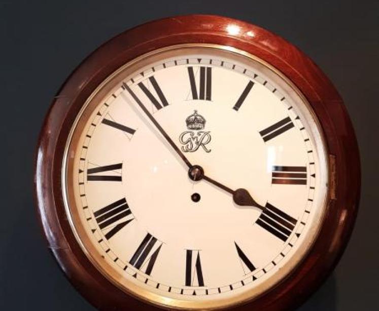 Original GPO Fusee Dial Clock by Elliott - Image 1