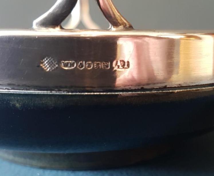 Moorcroft Eventide Silver Handle Dish - Image 4