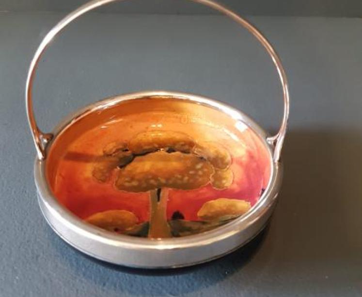 Moorcroft Eventide Silver Handle Dish - Image 7