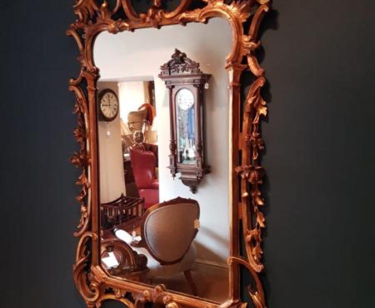 Superb Early Victorian Timber Gilt Mirror - Image 6