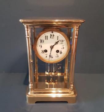 Victorian Four Glass Clock