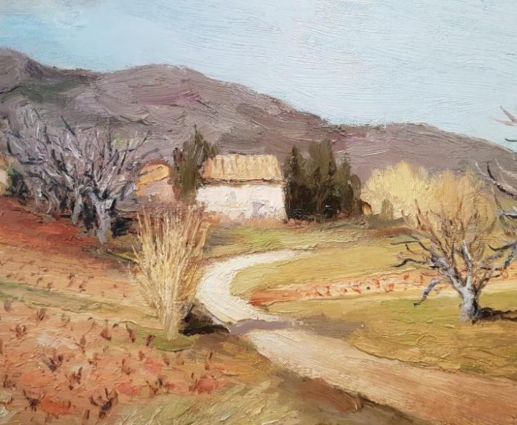 Marcel Dyf Oil on Canvas Painting - Image 4