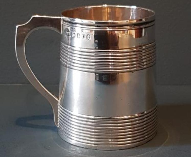 George III Silver Tankard - Image 1