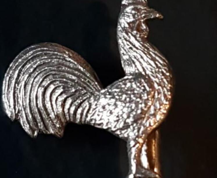 George V Set of 12 Solid Silver Olive Sticks  - Image 4