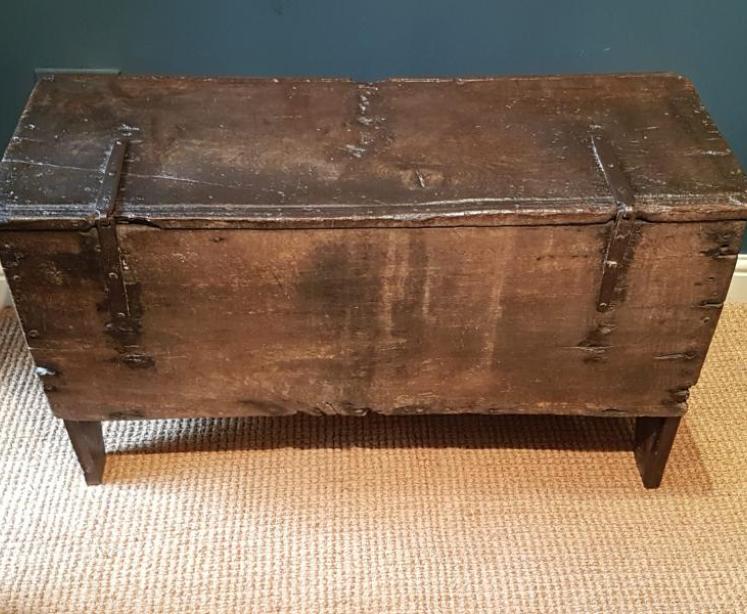 Outstanding Elizabethan Trough Of Bowland Coffer - Image 5