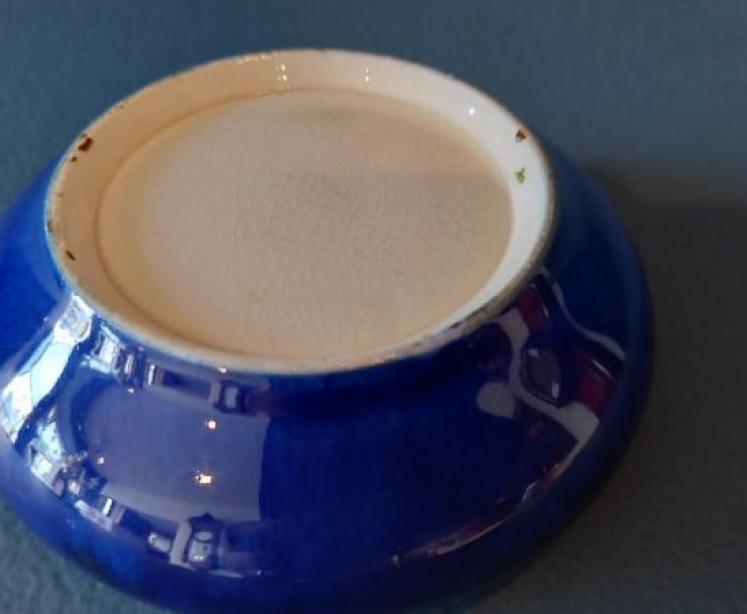 Small Moorcroft Moonlit Blue Dish - Image 6