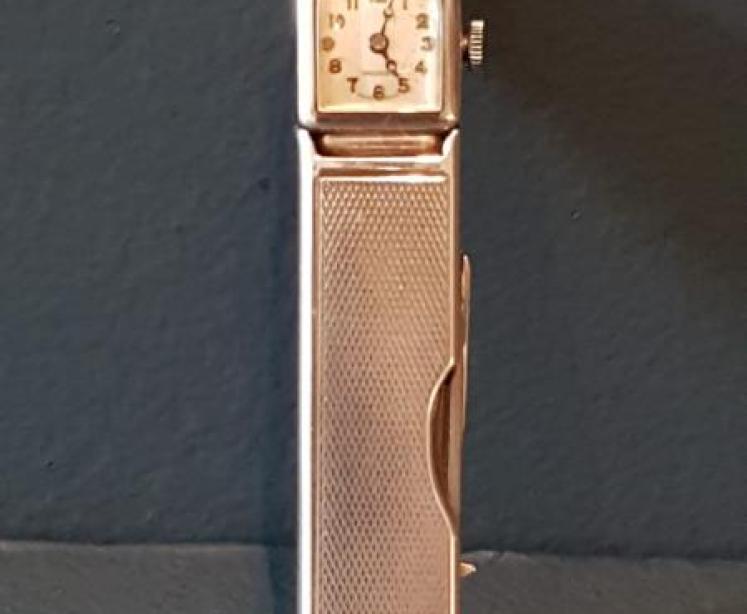 Rare Sampson Morden Silver Watch Pen Knife and Key Combination - Image 1